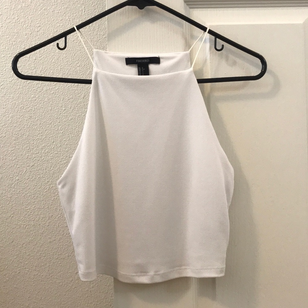 Forever 21 a line crop top